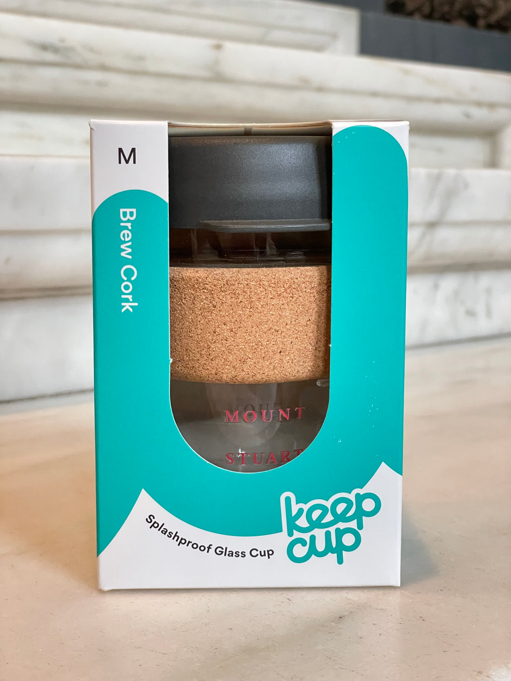 KeepCup Brew Cork 12oz (charcoal grey)